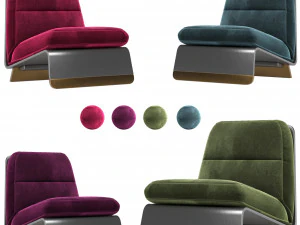 Sedia baxter greta Modello 3D