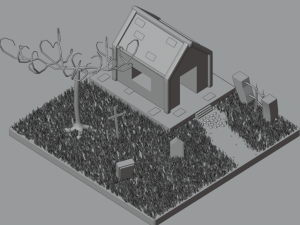 dead corner Model 3D