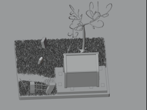 dead corner Model 3D