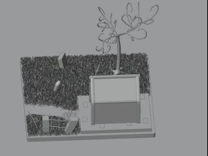 デッドコーナー 3Dモデル