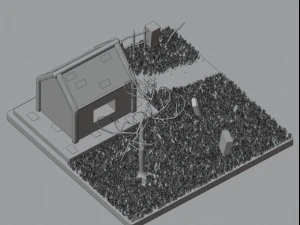 デッドコーナー 3Dモデル