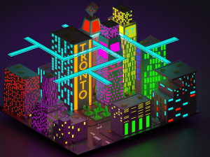 City of the future 3D Model