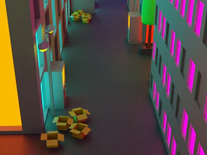City of the future 3D Model