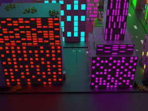 City of the future 3D Модель