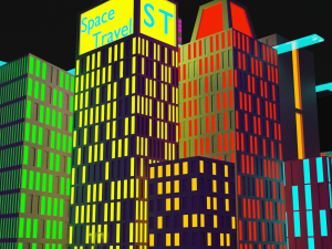 City of the future 3D Модель