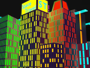 City of the future 3D Model