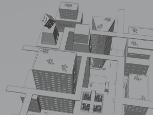 City of the future 3D Model