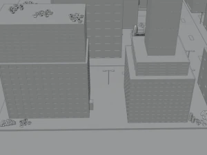City of the future 3D Model