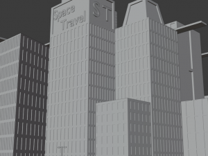City of the future 3D Модель