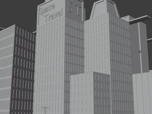 City of the future 3D Model