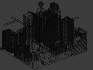 City of the future 3D Модель