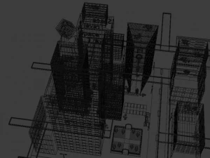 City of the future 3D Model