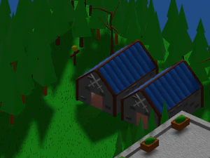 temple grec Modèle 3D