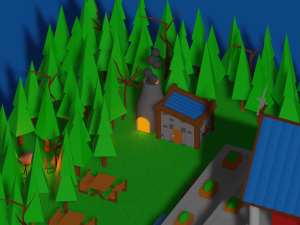 greek temple 3D Model