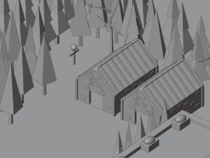 greek temple 3D Model
