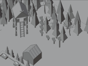 greek temple 3D Model