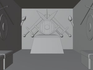 greek temple 3D Model