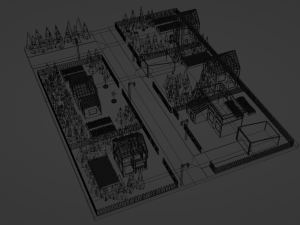 Town Modèle 3D