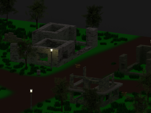 Village 3D 모델