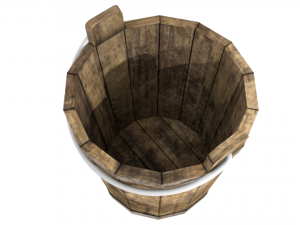 Bucket Wood 3D मॉडल