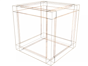 Wooden Box 3D मॉडल