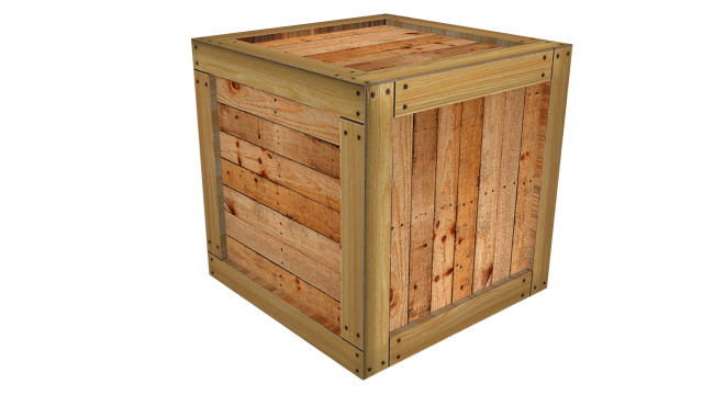 Wooden Box 3D मॉडल .c4d .max .obj .3ds .fbx .stl .blend 