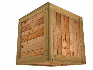 Wooden Box 3D मॉडल