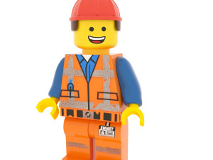 lego man emmet Modello 3D