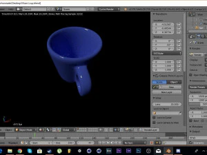 कहवा प्याला 3D प्रिंट मॉडल