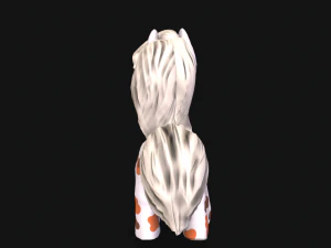 pony with animation 3D Model