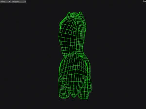 pony with animation 3D Model