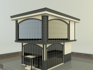 Office building 581 model 3D Model