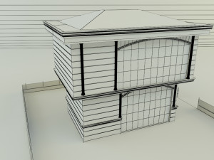 Office building 581 model 3D 模型