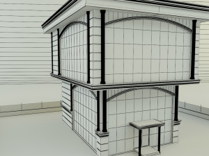 Office building 581 model 3D 模型