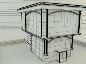 Office building 581 model 3D 模型