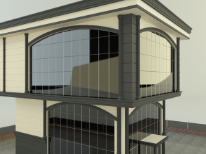 Office building 581 model 3D 模型