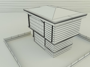 Office building 581 model 3D 模型