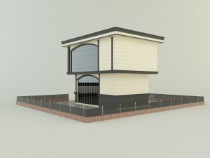Office building 581 model 3D 模型