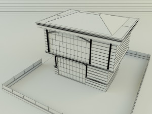 Office building 581 model 3D 模型