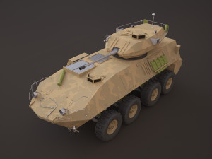 Lav-25 military vehicle 3ds max 3D 模型