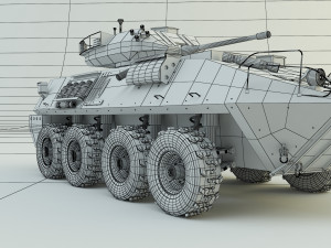 Lav-25 military vehicle 3ds max 3D 模型