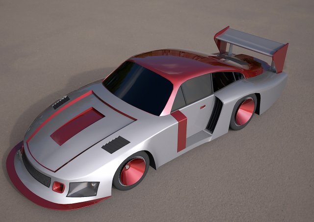 Nascar racing vehicle 3D 模型 .c4d .max .obj .3ds .fbx .stl .blend 