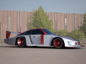 Nascar racing vehicle 3D 模型