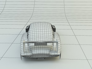 Nascar racing vehicle 3D 模型