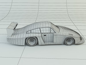 Nascar racing vehicle 3D 模型