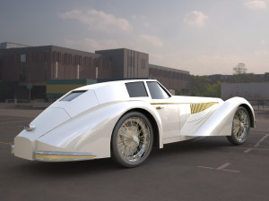 Alfa romeo 8c 2900b 3D-Modell
