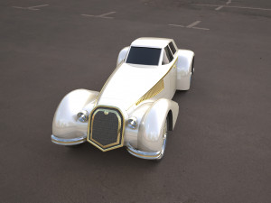 Alfa romeo 8c 2900b 3D-Modell