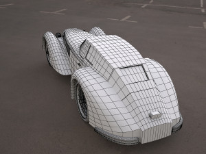 Alfa romeo 8c 2900b 3D-Modell