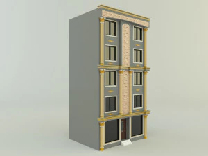 Building 582 classic 3D Model