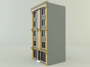 Building 582 classic 3D Model
